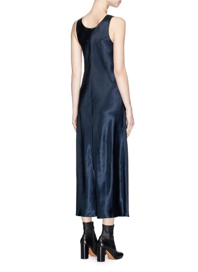 Shop Vince Satin Sleeveless Dress