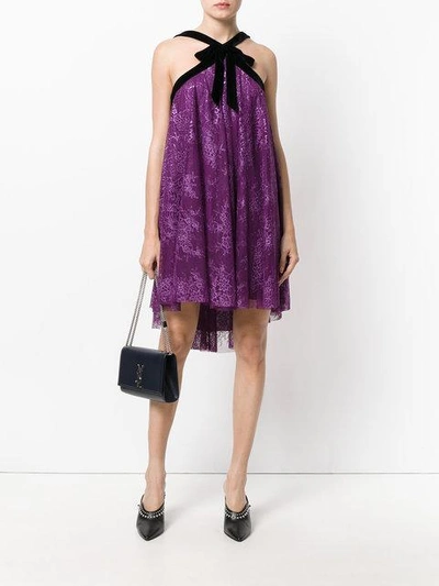 Shop Philosophy Di Lorenzo Serafini Lace Mini Dress