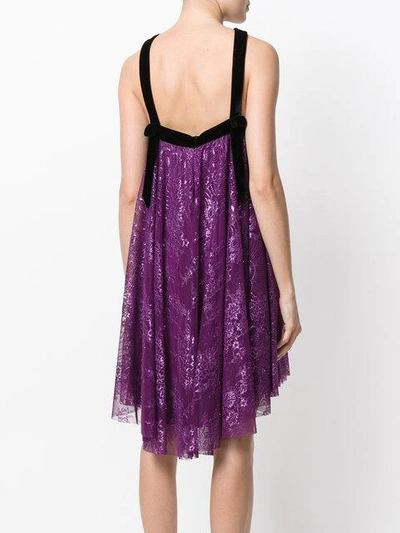 Shop Philosophy Di Lorenzo Serafini Lace Mini Dress