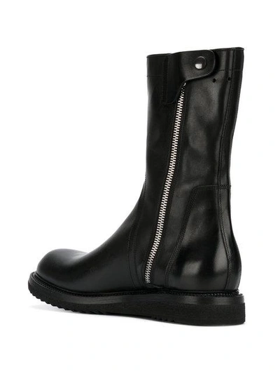 Shop Rick Owens Creeper Boots - Black