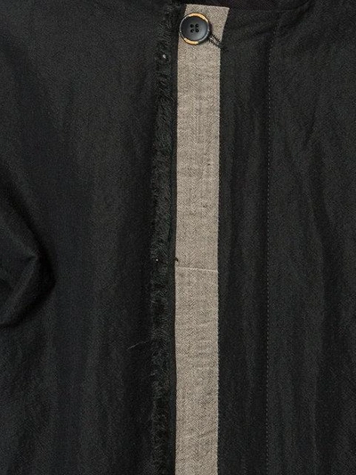 Shop Uma Wang Drawstring Hooded Duffle Coat