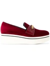 Stella Mccartney Binx Loafers - Red