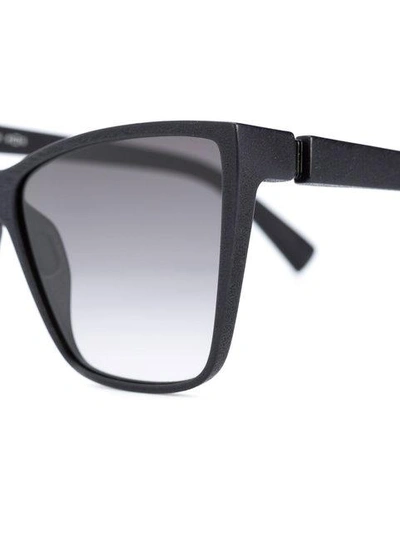 Shop Mykita Mylon Roux Sunglasses - Black
