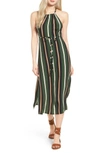 FAITHFULL THE BRAND Tuscany Stripe Midi Dress