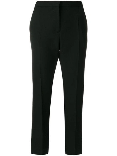 Shop Haider Ackermann Cropped Tailored Trousers - Black