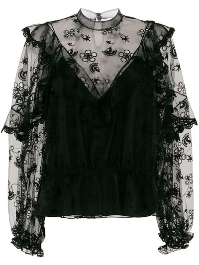 Shop Chloé Embroidered Blouse