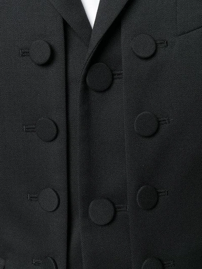 Shop Dsquared2 Waistcoat Layer Blazer In Black