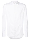 DSQUARED2 DSQUARED2 CLASSIC LONG SLEEVE SHIRT - WHITE,S74DM0063S4413112135092