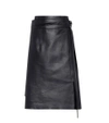 ACNE STUDIOS Lakos leather skirt