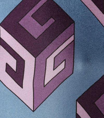 Shop Gucci Printed Silk Shirt In Multicoloured