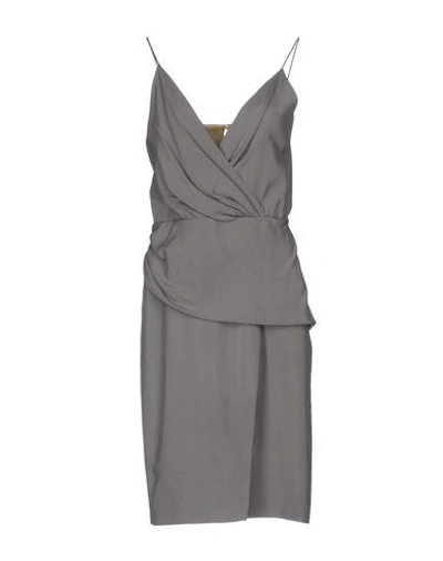 Blumarine Evening Dress In Grey