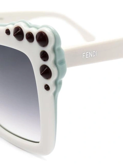 Shop Fendi Can Eye Sunglasses