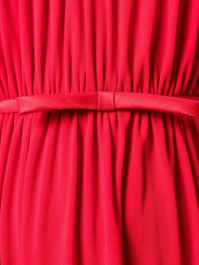 Shop Giambattista Valli Bow-embellished Dress - Red