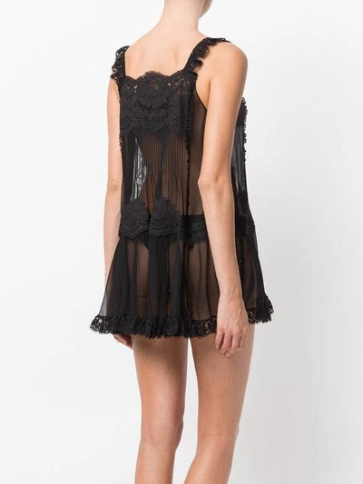 Shop Dolce & Gabbana Lace Petticoat - Black