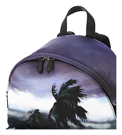 Shop Givenchy Hawaii Print Backpack In Multi