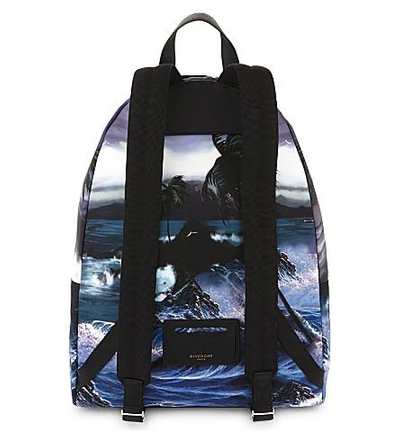 Shop Givenchy Hawaii Print Backpack In Multi