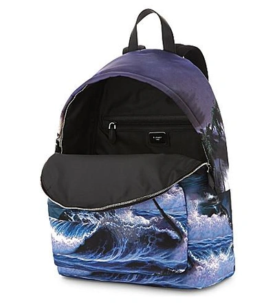 Shop Givenchy Hawaii Print Backpack In Multi