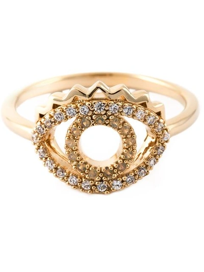 Kenzo 'eye' Ring In Gold | ModeSens