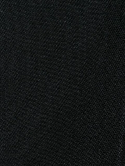 Ben Taverniti Unravel Project Double Slits Denim Skirt In Black