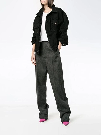 Balenciaga Mariner High Waisted Trousers | ModeSens
