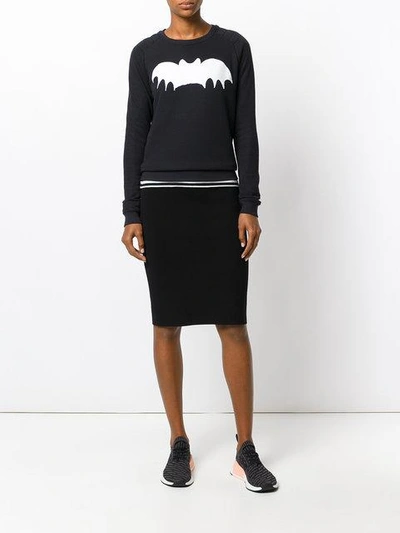 Shop Zoe Karssen Batman Sweatshirt - Black
