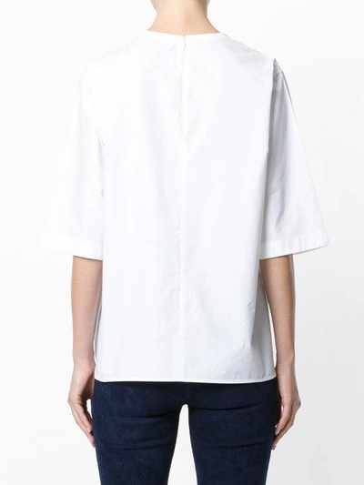 Shop Joseph Boxy T-shirt - White