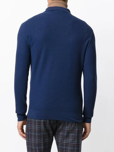 Shop Fashion Clinic Timeless Knitted Sweater In Blue
