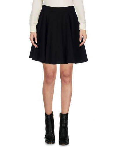 Shop Jeremy Scott Mini Skirt In Black