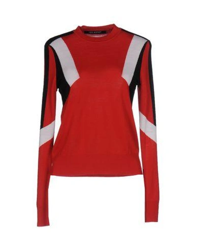 Shop Neil Barrett Sweater In Red