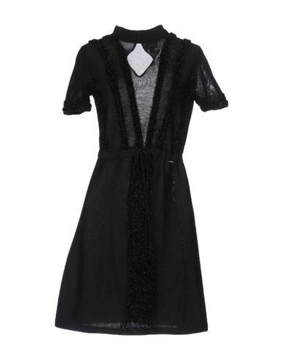Just Cavalli Short Dresses In Black