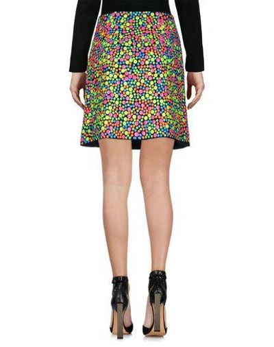 Shop Jeremy Scott Knee Length Skirts In Fuchsia