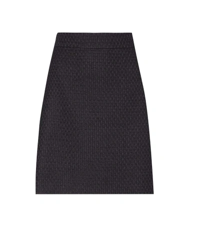 Gucci Cotton-blend Skirt In Black