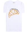 GANNI MOULIN PRINTED COTTON T-SHIRT