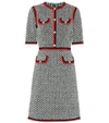 GUCCI COTTON-BLEND TWILL DRESS,P00268071-6