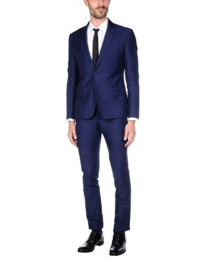 Shop Pierre Balmain Suits In Blue