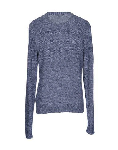 Shop Club Monaco Sweaters In Dark Blue