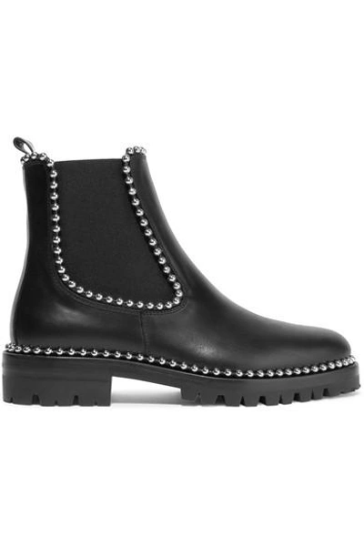 Shop Alexander Wang Spencer Studded Leather Chelsea Boots In Usd