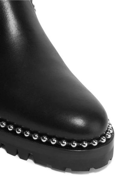 Shop Alexander Wang Spencer Studded Leather Chelsea Boots In Usd