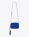 Saint Laurent Lou Camera Bag In Royal Blue Leather In Flash Blue