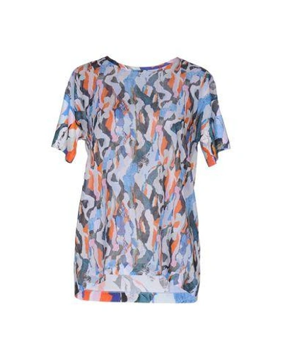 Carven T-shirt In Blue