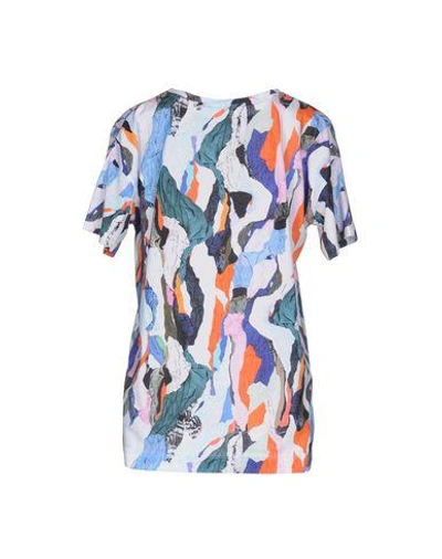 Shop Carven T-shirt In Blue