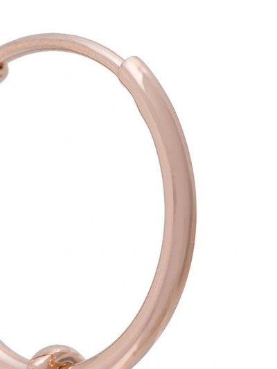 Shop Astley Clarke Vera Drop Hoop Earrings - Metallic