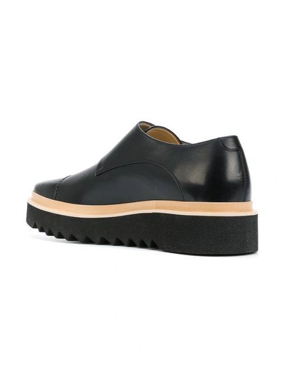 Shop Stella Mccartney Platform Monk Shoes In Black