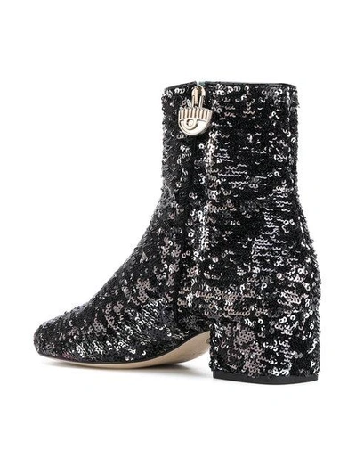 Shop Chiara Ferragni Candy Street Boots In Black