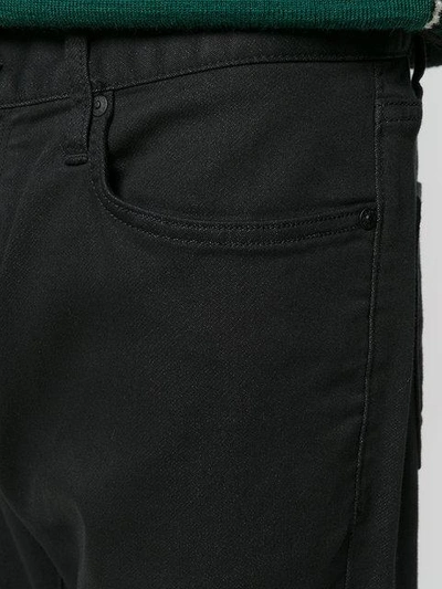 Shop John Varvatos Five Pockets Straight Jeans - Black