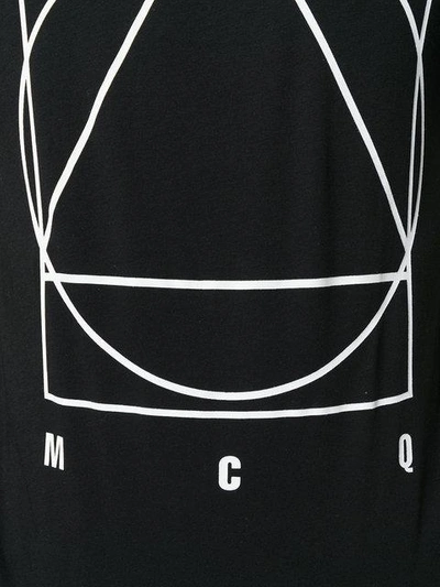 Shop Mcq By Alexander Mcqueen Short Sleeved Motif T-shirt