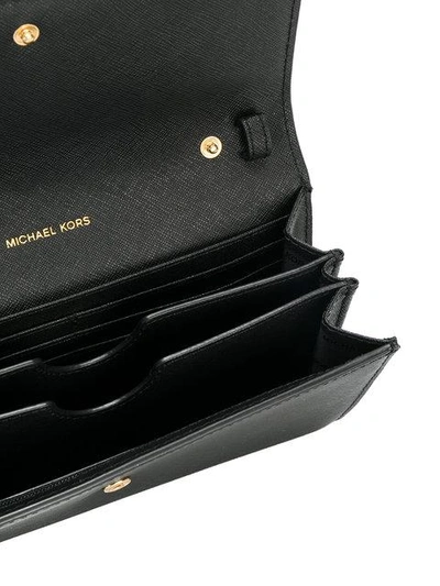 Shop Michael Kors Logo Plaque Shoulder Bag