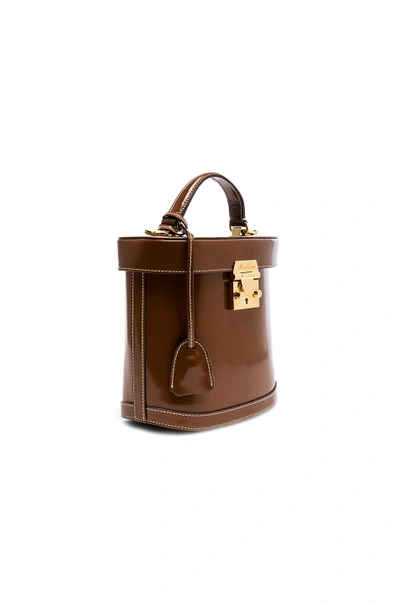 Shop Mark Cross Brush Off Benchley Bag In Brown