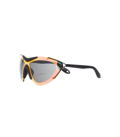 Shop Givenchy Black Tinted Lense Sunglasses