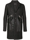 DSQUARED2 single breasted coat,S74AA0135S4793012111121